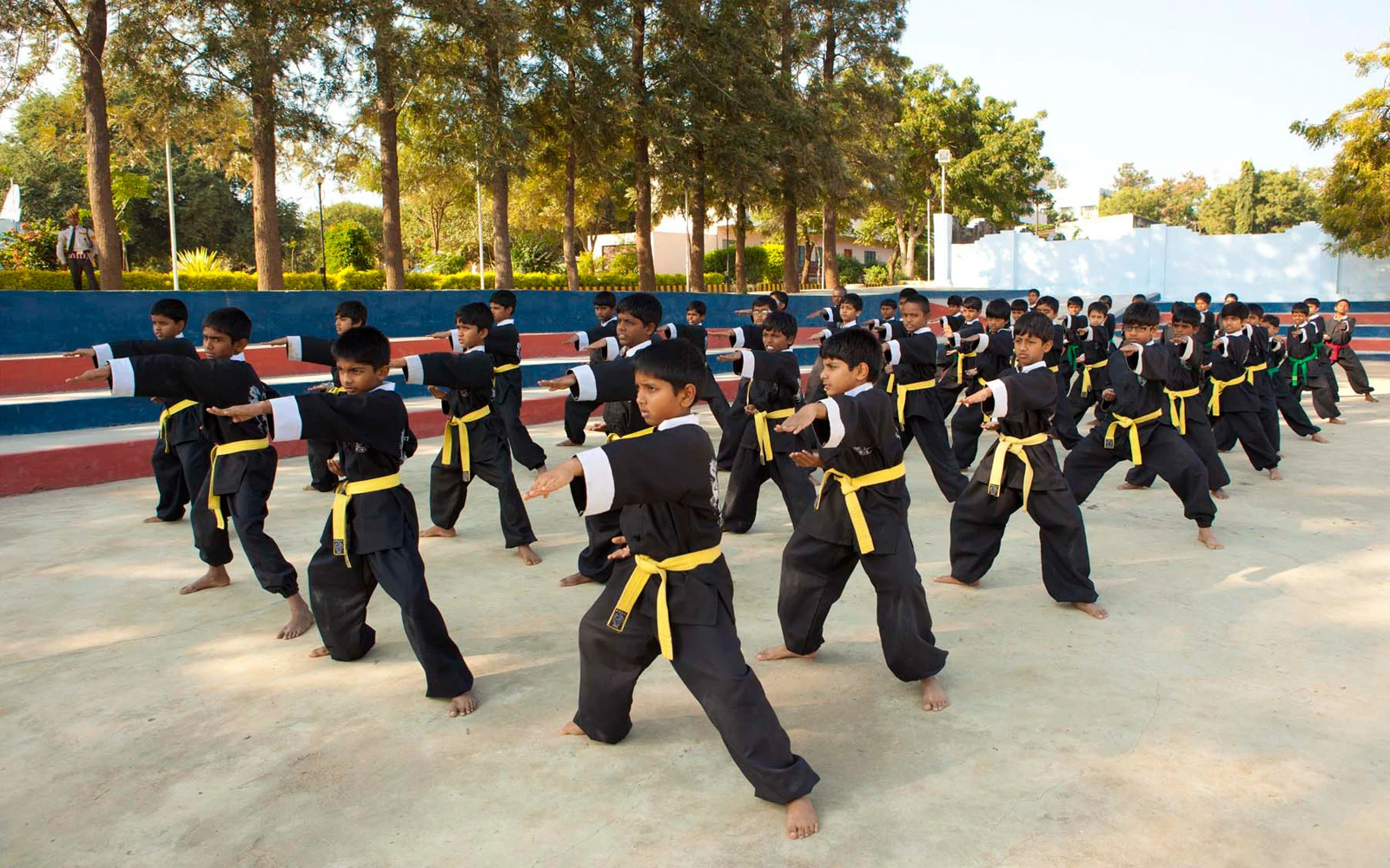 Award presentation ceremony recognizing Abhyasa School achievements