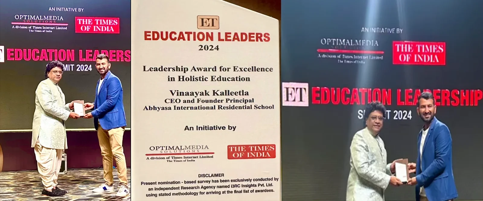 Education Times Leaders of Tomorrow Award 2024