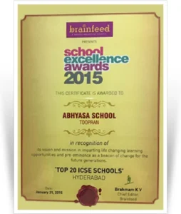 Abhyasa School Award