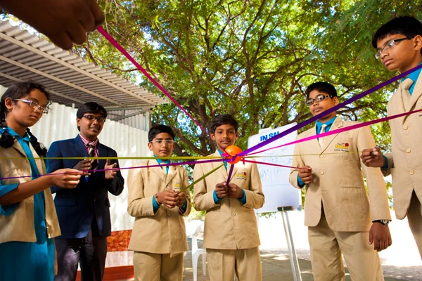 Students engaged in academics