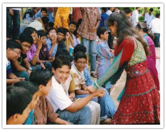RAKSHA BANDHAN CELEBRATIONAS AT ABHYASA