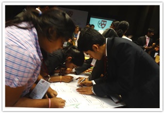 Abhyasa at the HMUN India 2013