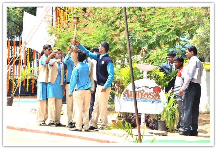 Abhyasa celebrated Annual Sports day 2014