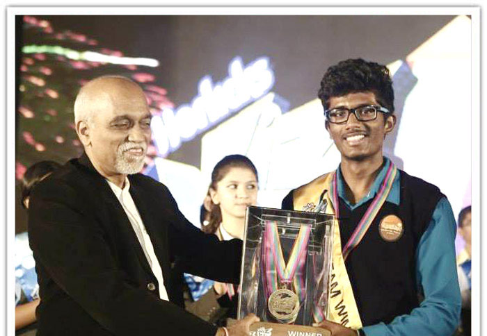 Samanvith wins Horlicks Wizkids