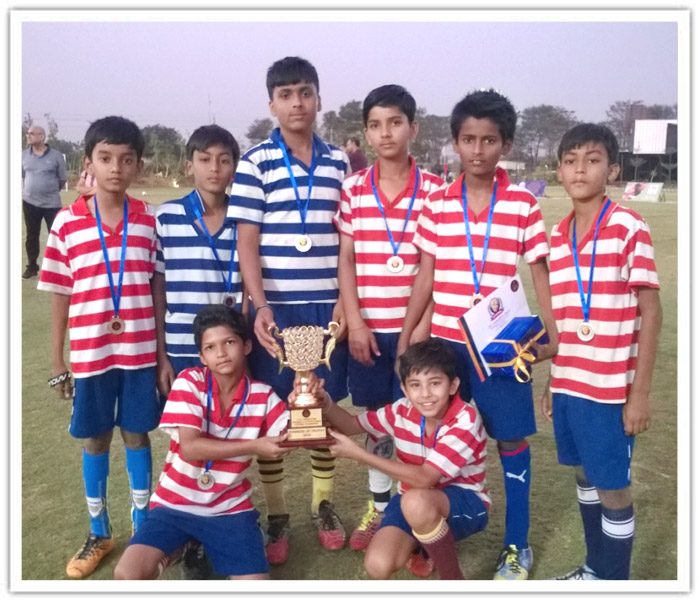 Abhyasa U-12 Soccer Team wins the Runners Cup Celebrations