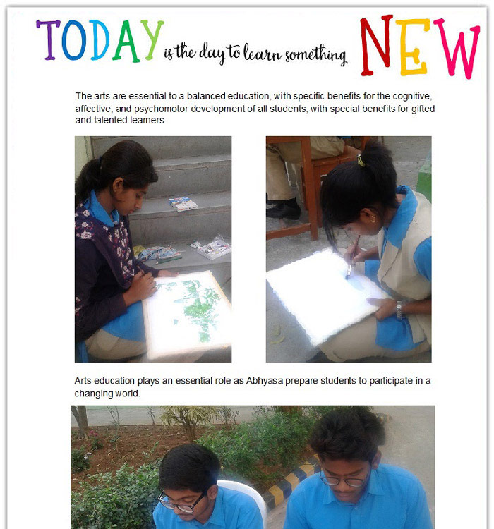 Students Soared like Human Kites