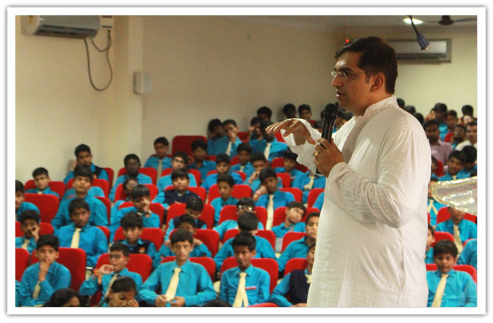 Satyajit of Vidya Vahini Visits Abhyasa