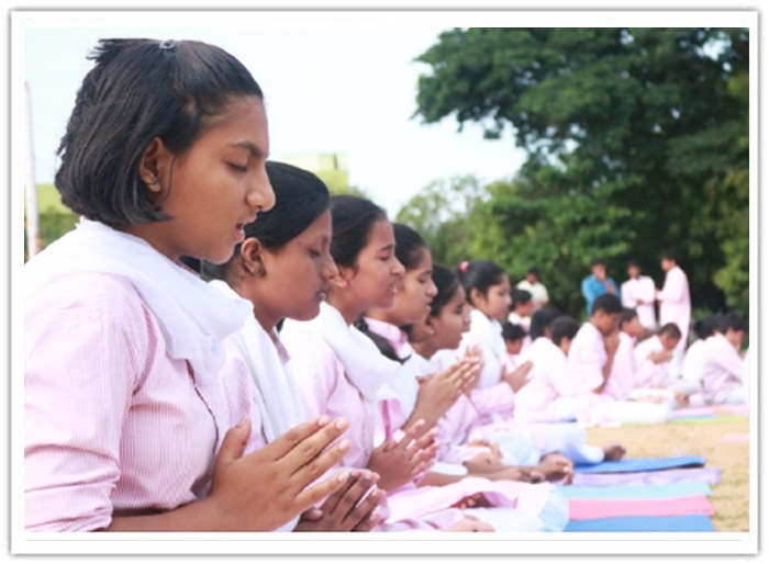 International Day of Yoga at Abhyasa Campus