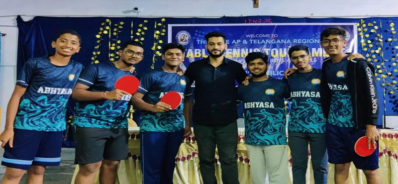 Table Tennis at the CISCE AP & Telangana Regionals