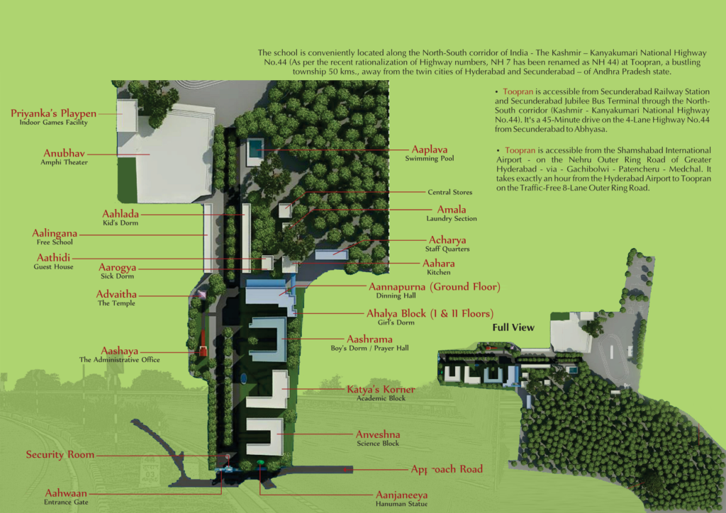 Abhyasa School Campus Location