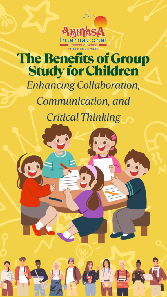 The Benefits of Group Study for Children: Enhancing Collaboration, Communication, and Critical Thinking